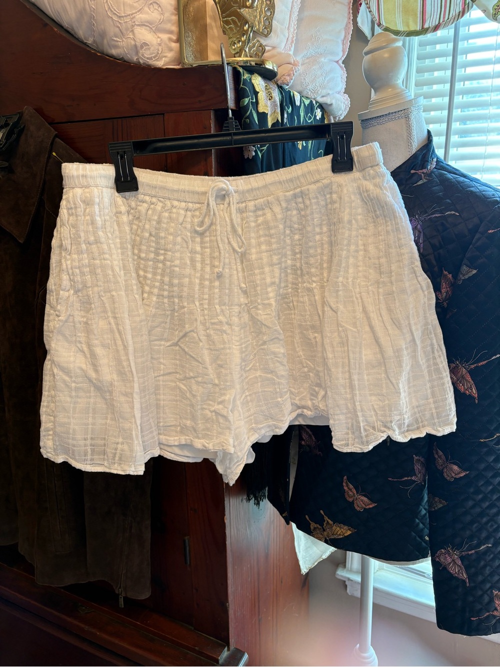White Bohemian Skort